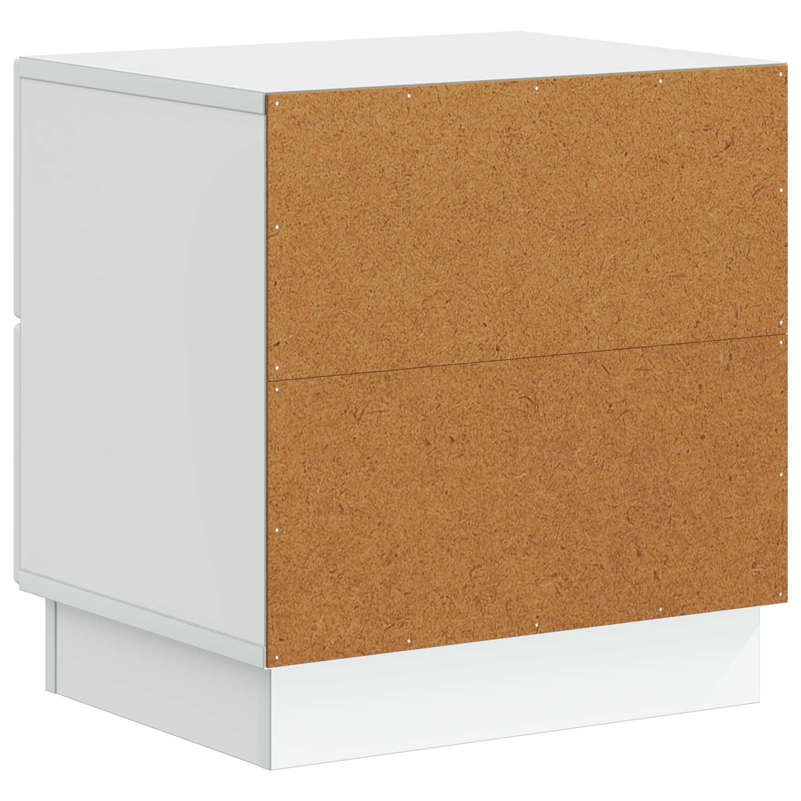 vidaXL Szafka Nocna z szufladą 2 pcs Biały 43 x 34,5 x 44,5 cm
