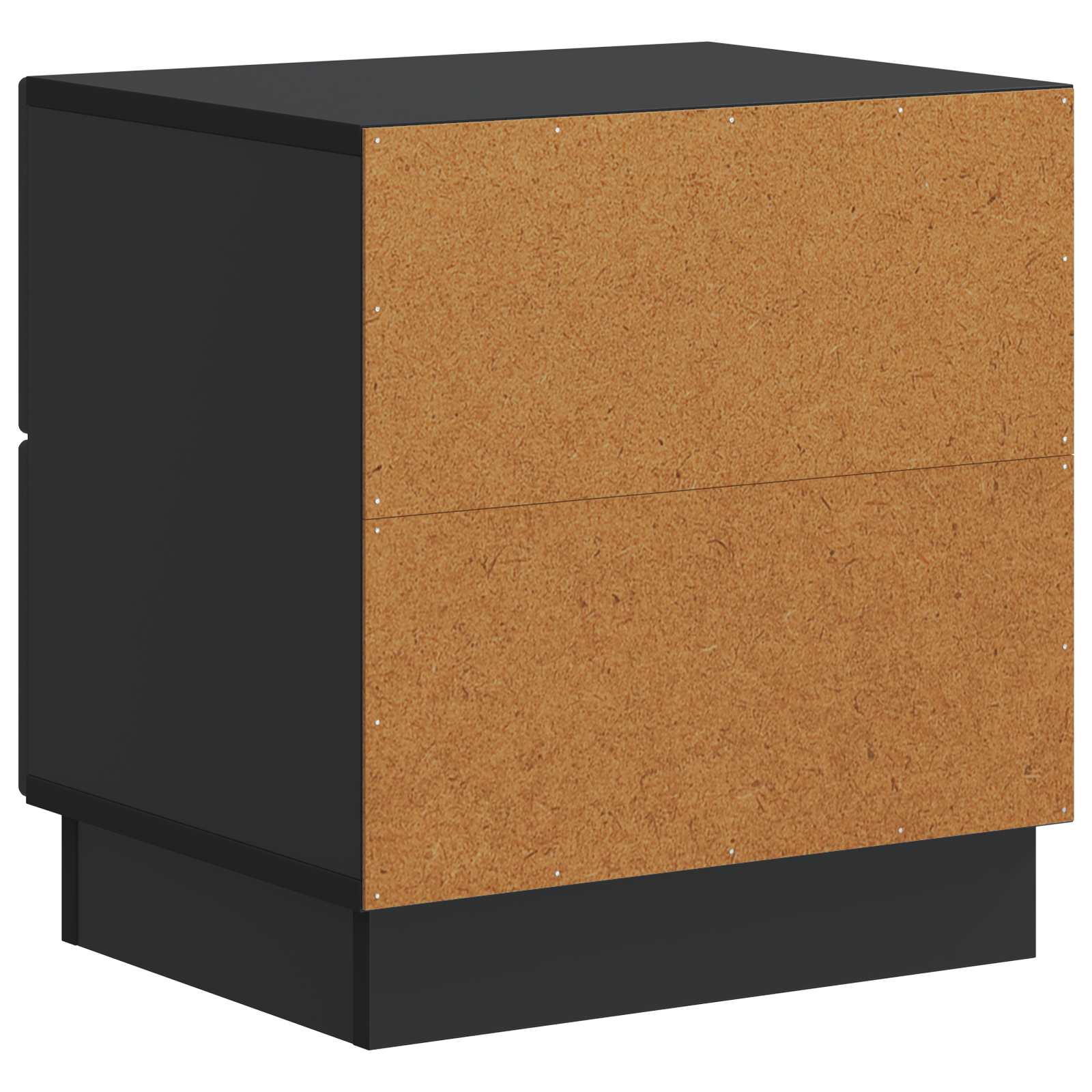 vidaXL Szafka Nocna z szufladą 2 pcs Czarny 43 x 34,5 x 44,5 cm