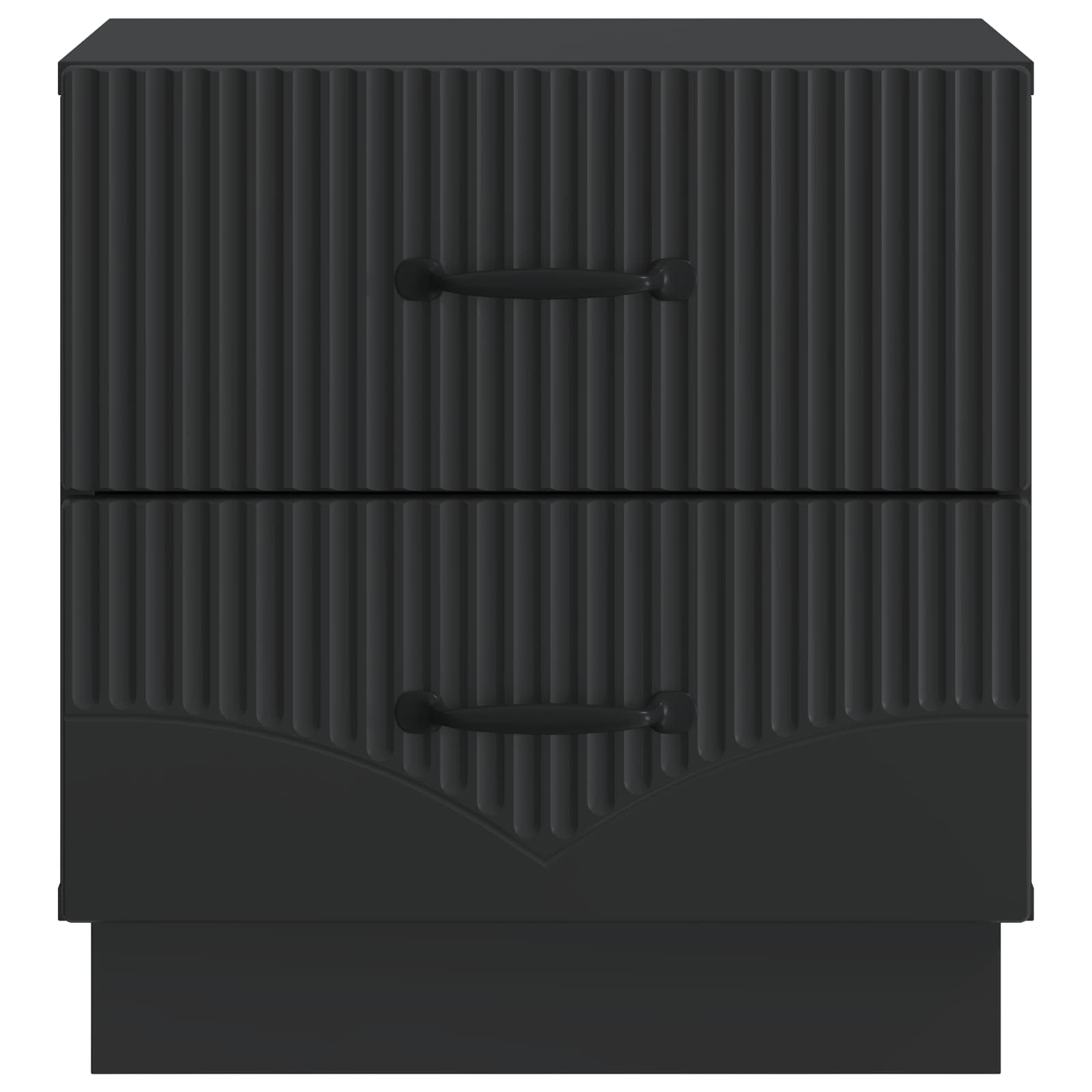 vidaXL Szafka Nocna z szufladą 2 pcs Czarny 43 x 34,5 x 44,5 cm