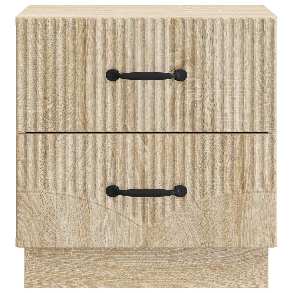 vidaXL Szafka Nocna z szufladą 2 pcs dąb Sonoma 43 x 34,5 x 44,5 cm