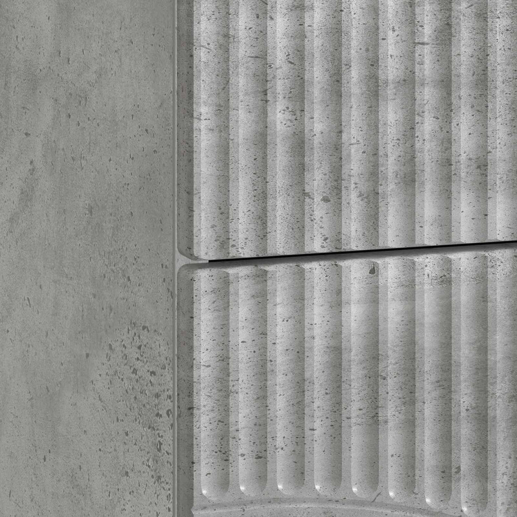 vidaXL Szafka Nocna 2 pcs Betonowy szary 43 x 34,5 x 44,5 cm