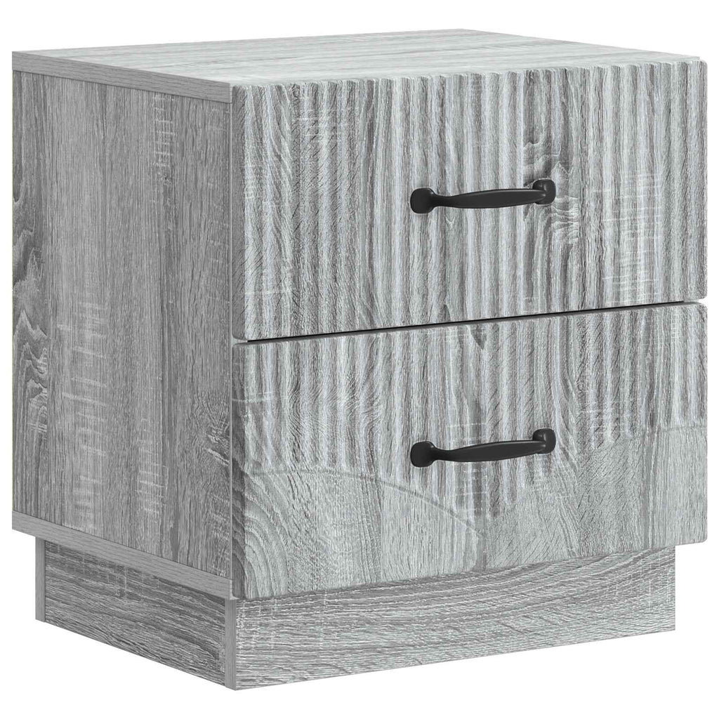 vidaXL Szafka Nocna z szufladą Szary Sonoma 43 x 34,5 x 44,5 cm