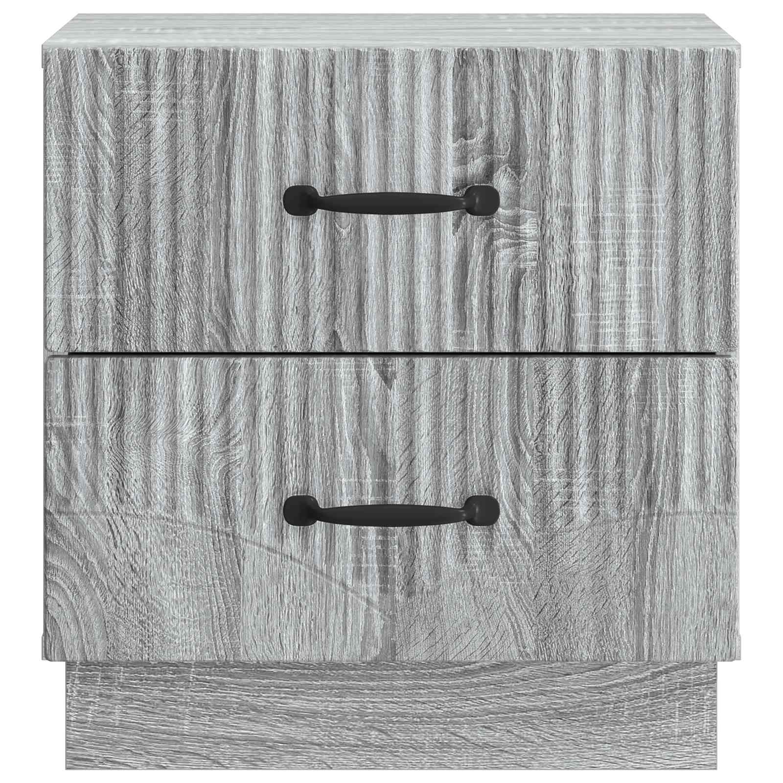 vidaXL Szafka Nocna z szufladą Szary Sonoma 43 x 34,5 x 44,5 cm