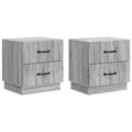 vidaXL Szafka Nocna z szufladą 2 pcs Szary Sonoma 43 x 34,5 x 44,5 cm