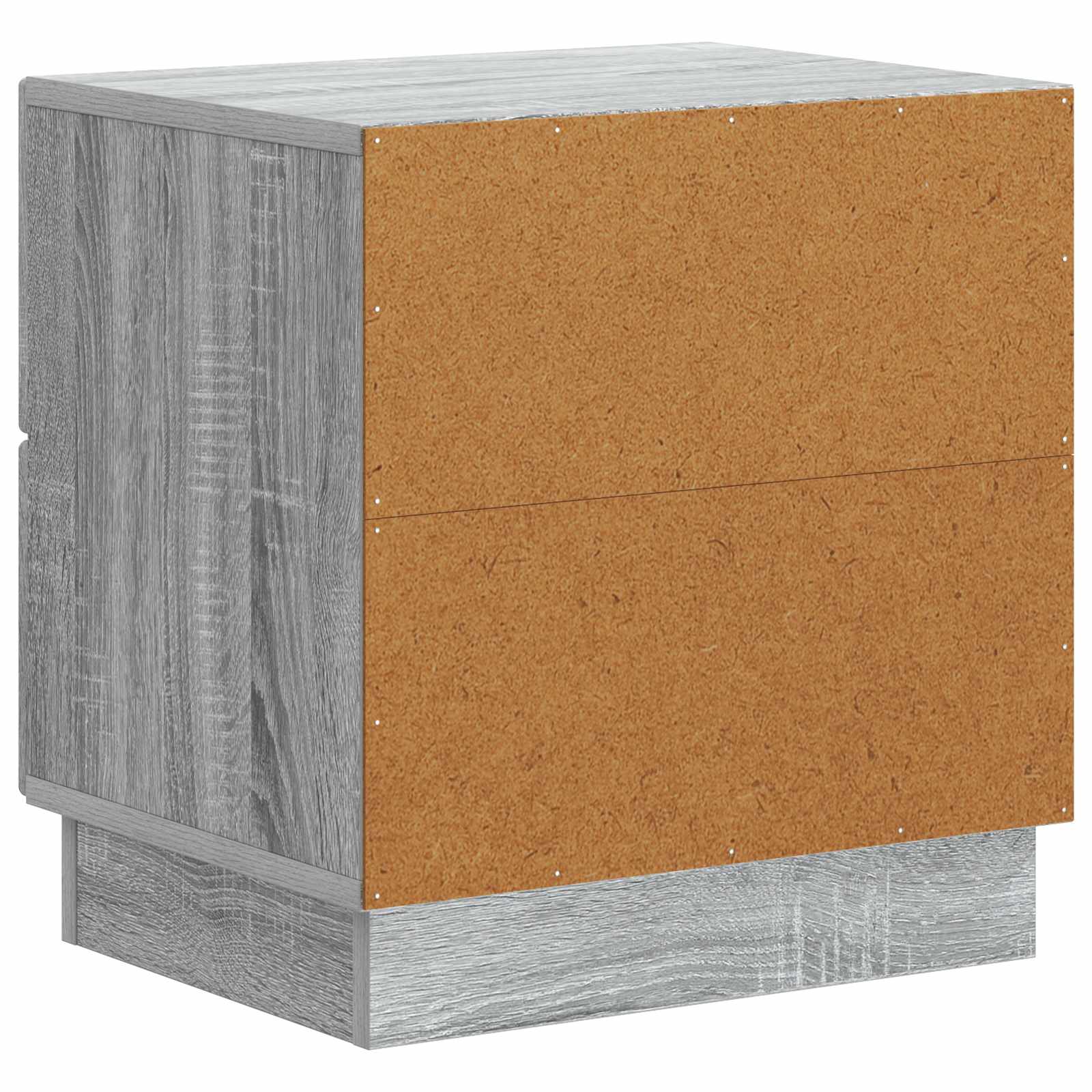 vidaXL Szafka Nocna z szufladą 2 pcs Szary Sonoma 43 x 34,5 x 44,5 cm