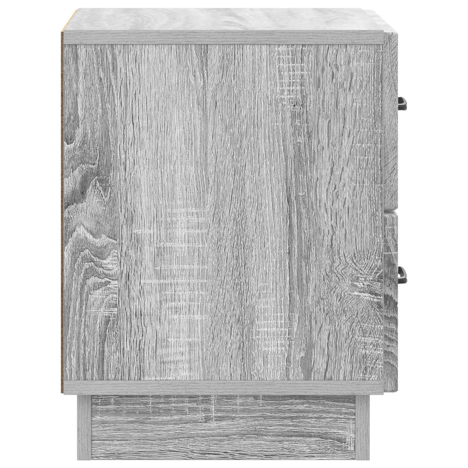 vidaXL Szafka Nocna z szufladą 2 pcs Szary Sonoma 43 x 34,5 x 44,5 cm