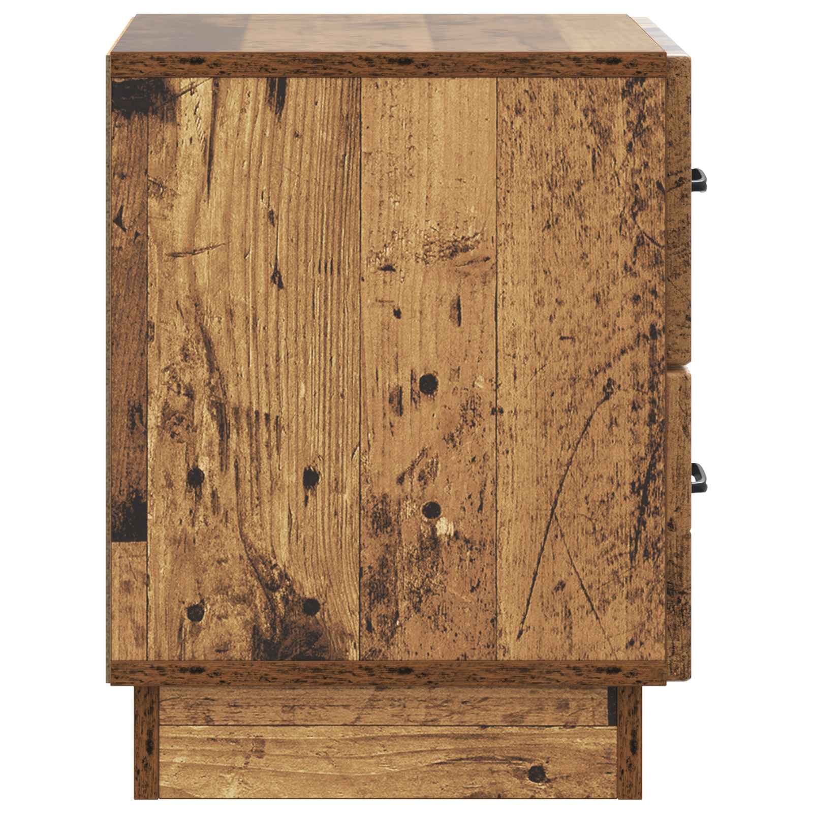 vidaXL Szafka Nocna z szufladą Stare drewno 43 x 34,5 x 44,5 cm