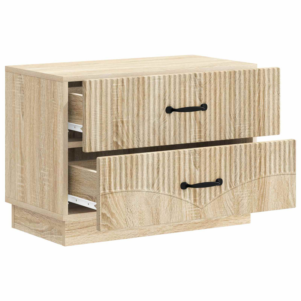 vidaXL Szafka Nocna dąb Sonoma 62 x 34,5 x 44,5 cm Drewno inżynieryjne