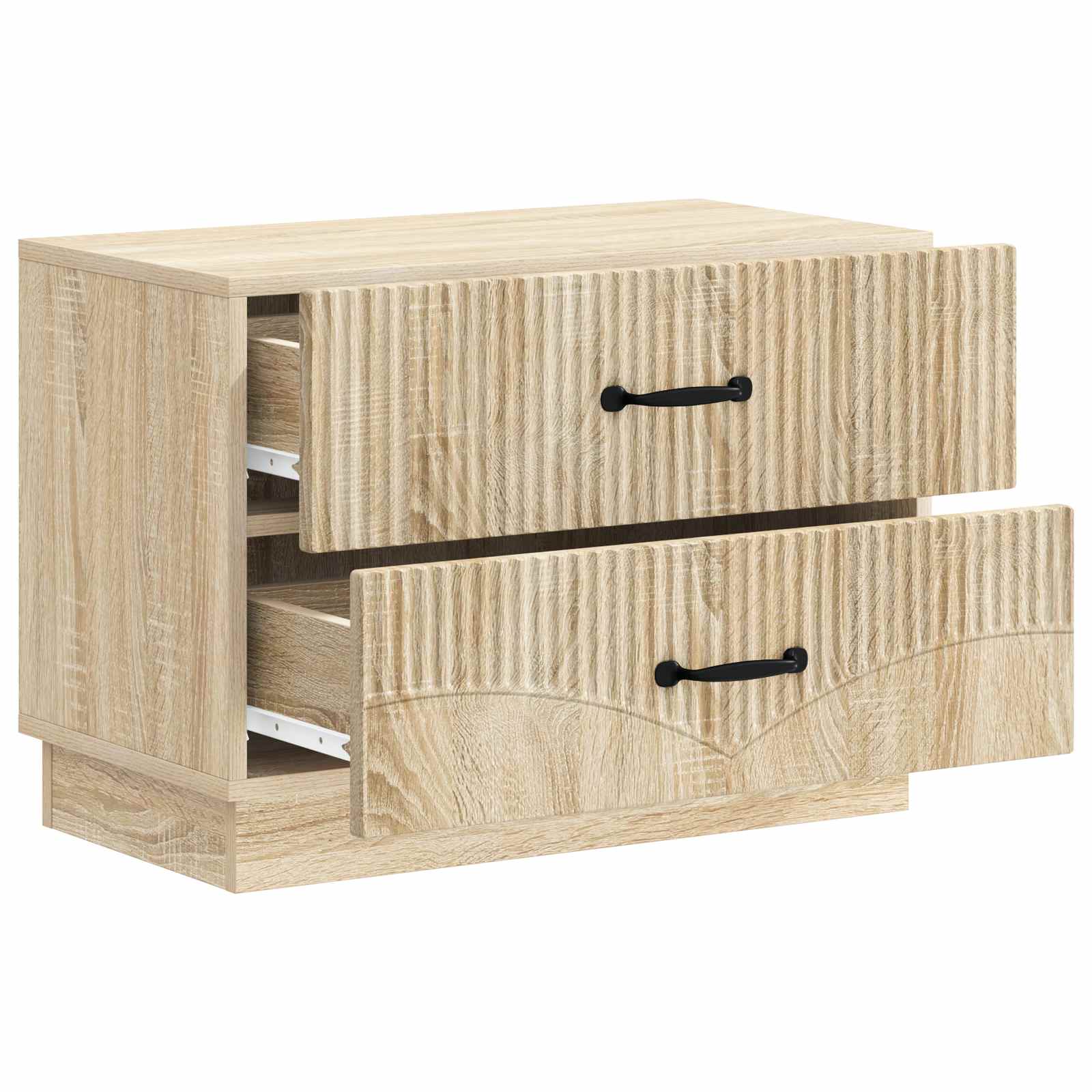 vidaXL Szafka Nocna dąb Sonoma 62 x 34,5 x 44,5 cm Drewno inżynieryjne