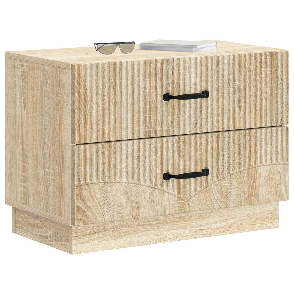 vidaXL Szafka Nocna dąb Sonoma 62 x 34,5 x 44,5 cm Drewno inżynieryjne