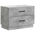 vidaXL Szafka Nocna z szufladą Betonowy szary 62 x 34,5 x 44,5 cm