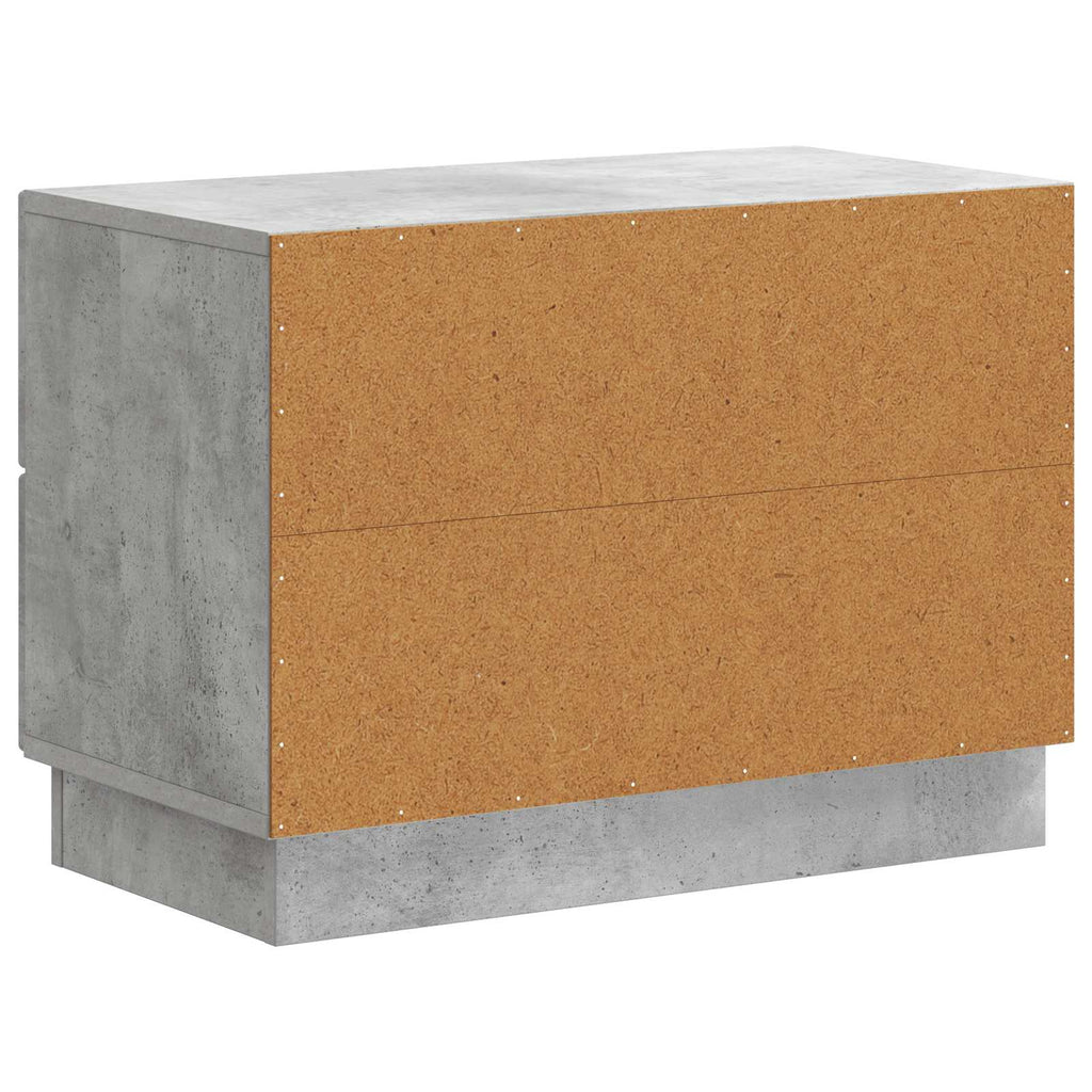 vidaXL Szafka Nocna z szufladą Betonowy szary 62 x 34,5 x 44,5 cm