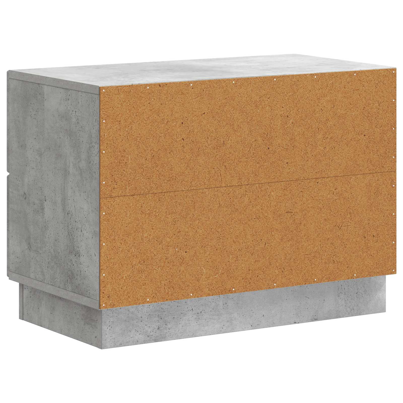 vidaXL Szafka Nocna z szufladą Betonowy szary 62 x 34,5 x 44,5 cm