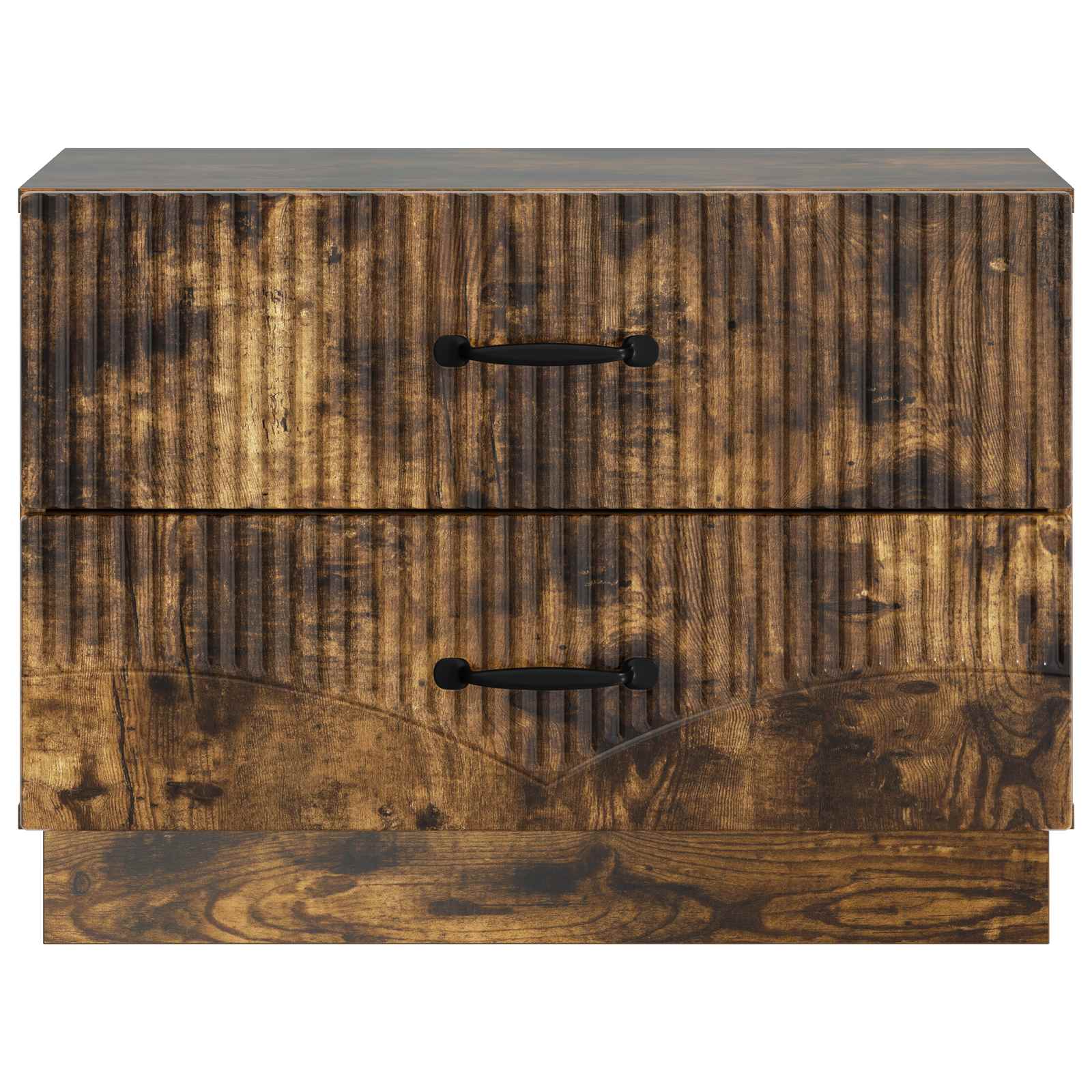 vidaXL Szafka Nocna z szufladą Dąb wędzony 62 x 34,5 x 44,5 cm