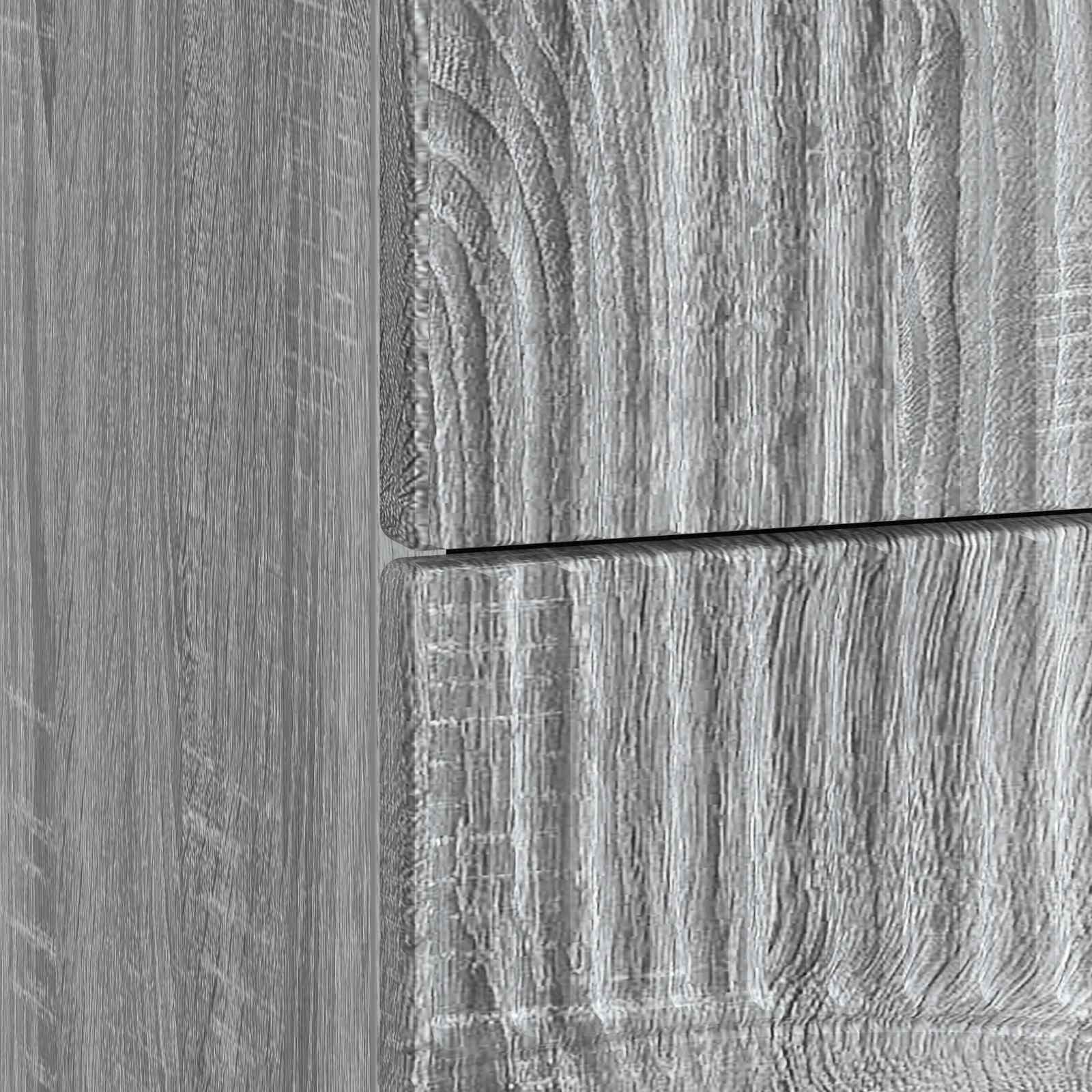 vidaXL Szafka Nocna z szufladą Szary Sonoma 62 x 34,5 x 44,5 cm