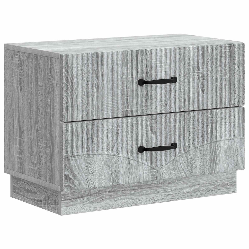 vidaXL Szafka Nocna z szufladą Szary Sonoma 62 x 34,5 x 44,5 cm
