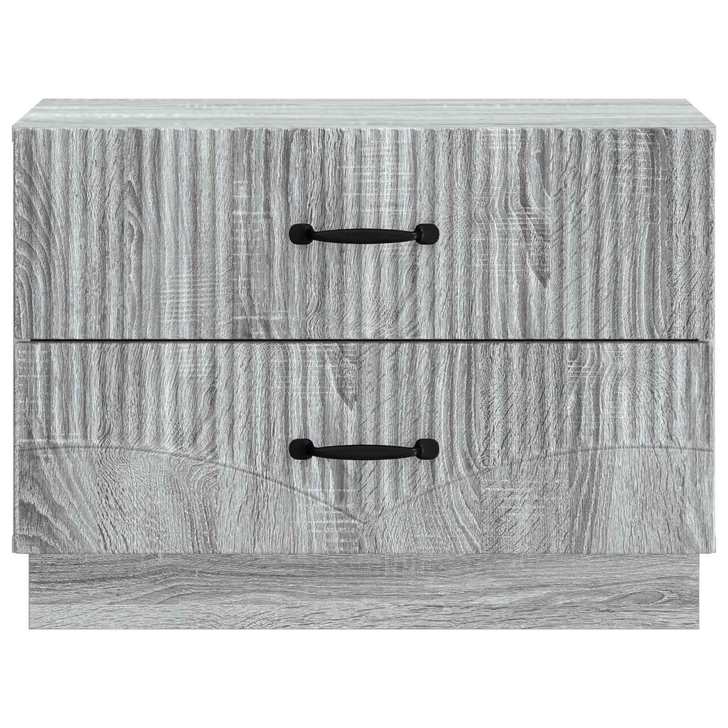 vidaXL Szafka Nocna z szufladą Szary Sonoma 62 x 34,5 x 44,5 cm