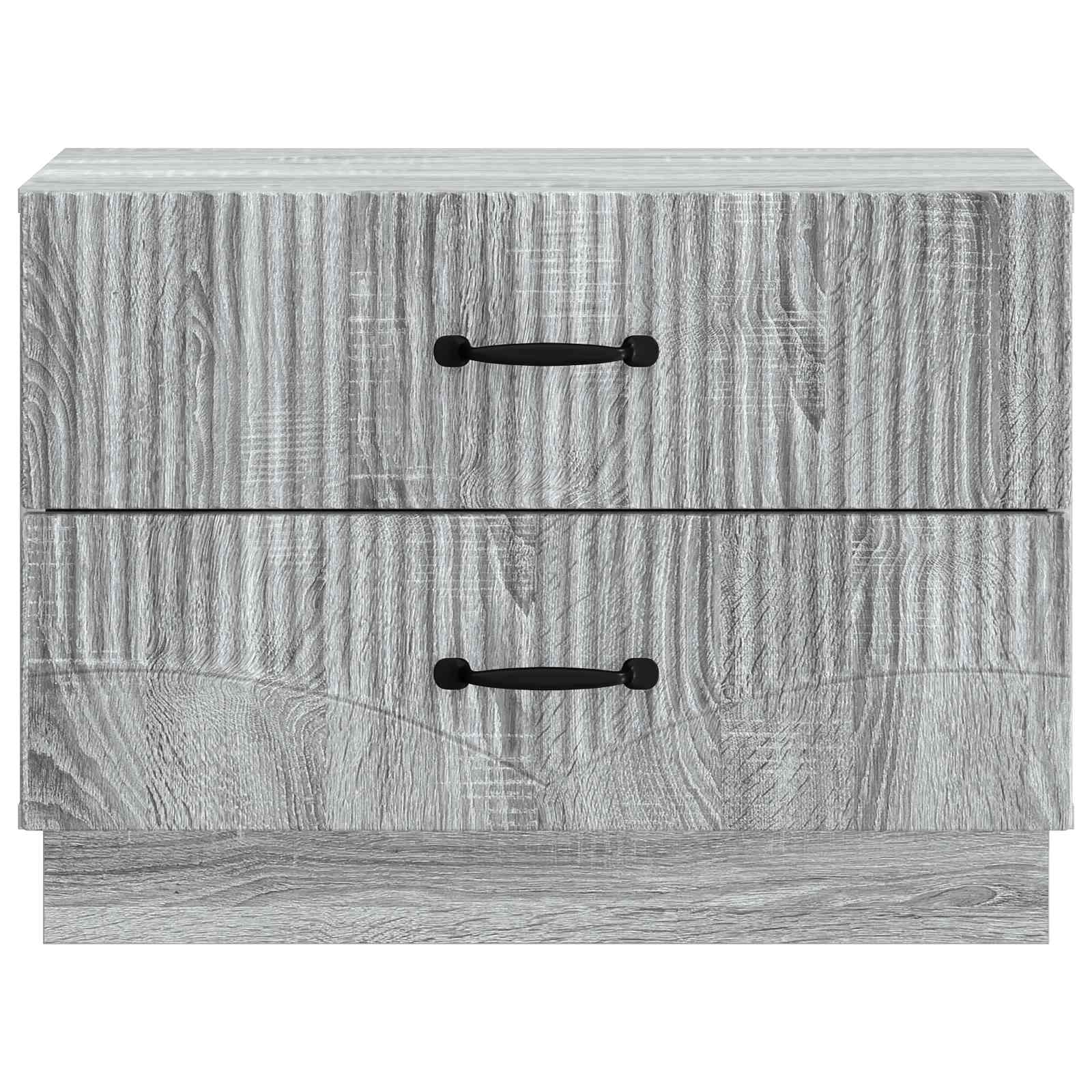 vidaXL Szafka Nocna z szufladą Szary Sonoma 62 x 34,5 x 44,5 cm