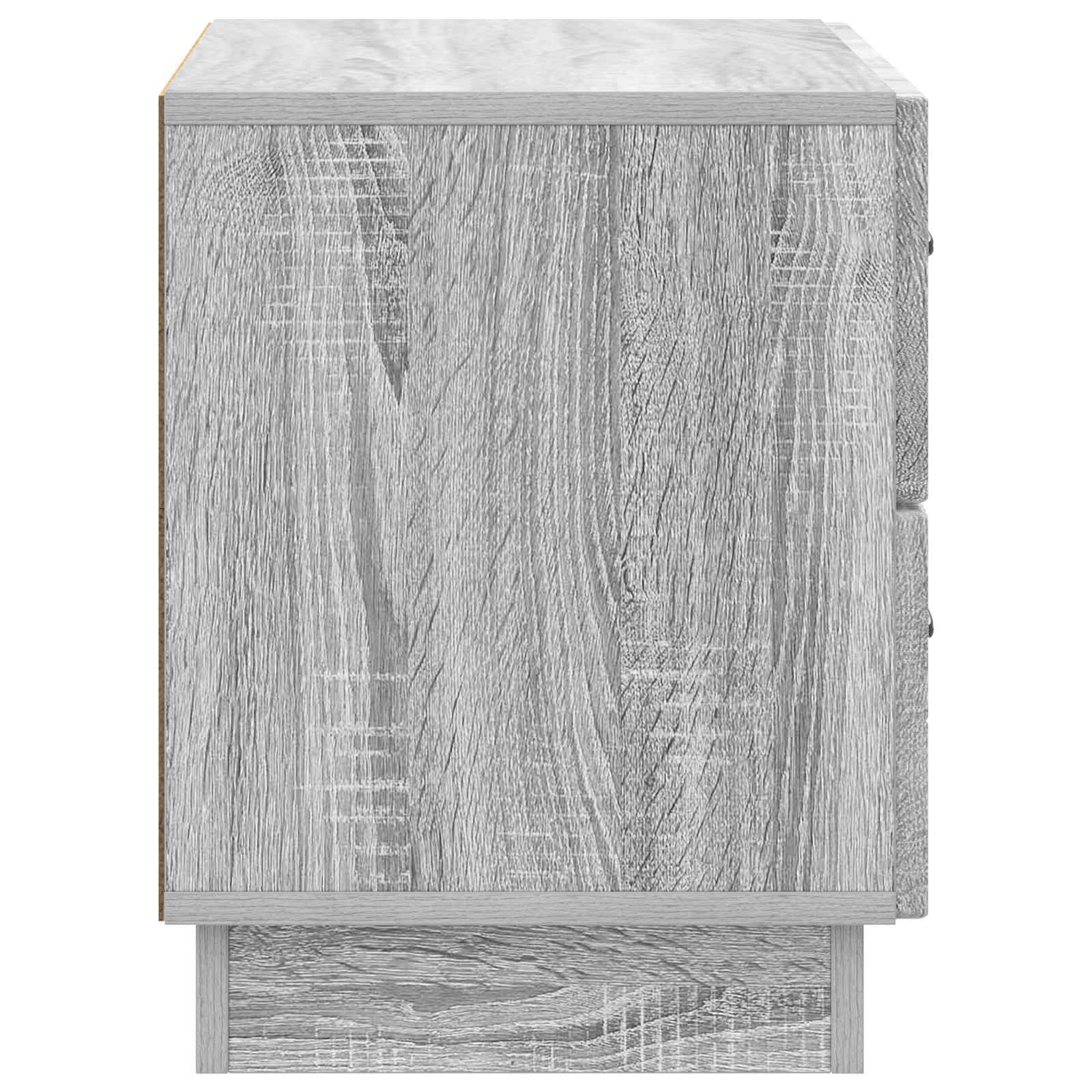 vidaXL Szafka Nocna z szufladą Szary Sonoma 62 x 34,5 x 44,5 cm
