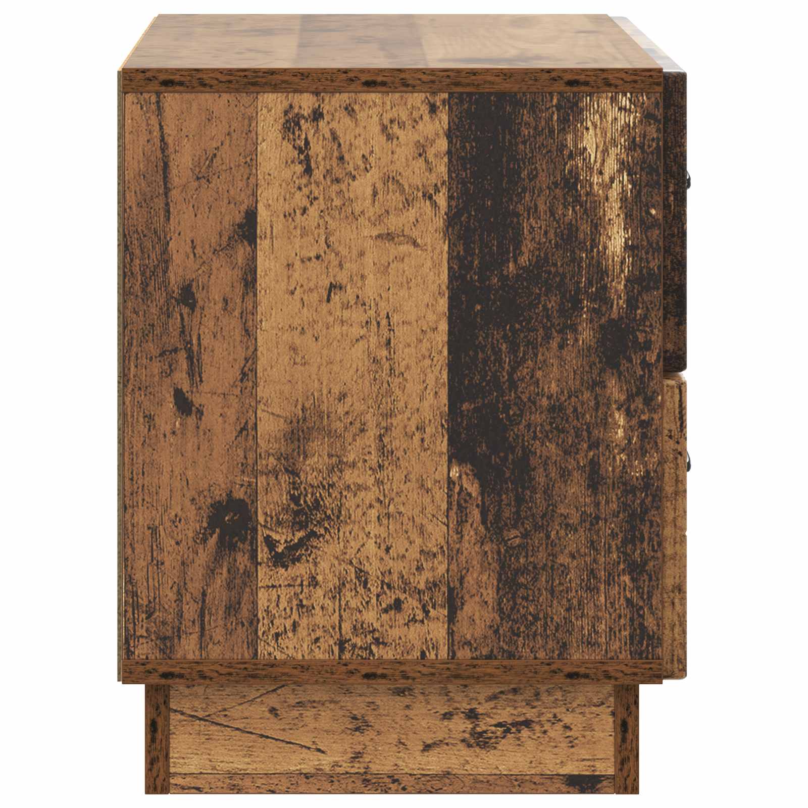 vidaXL Szafka Nocna z szufladą Stare drewno 62 x 34,5 x 44,5 cm
