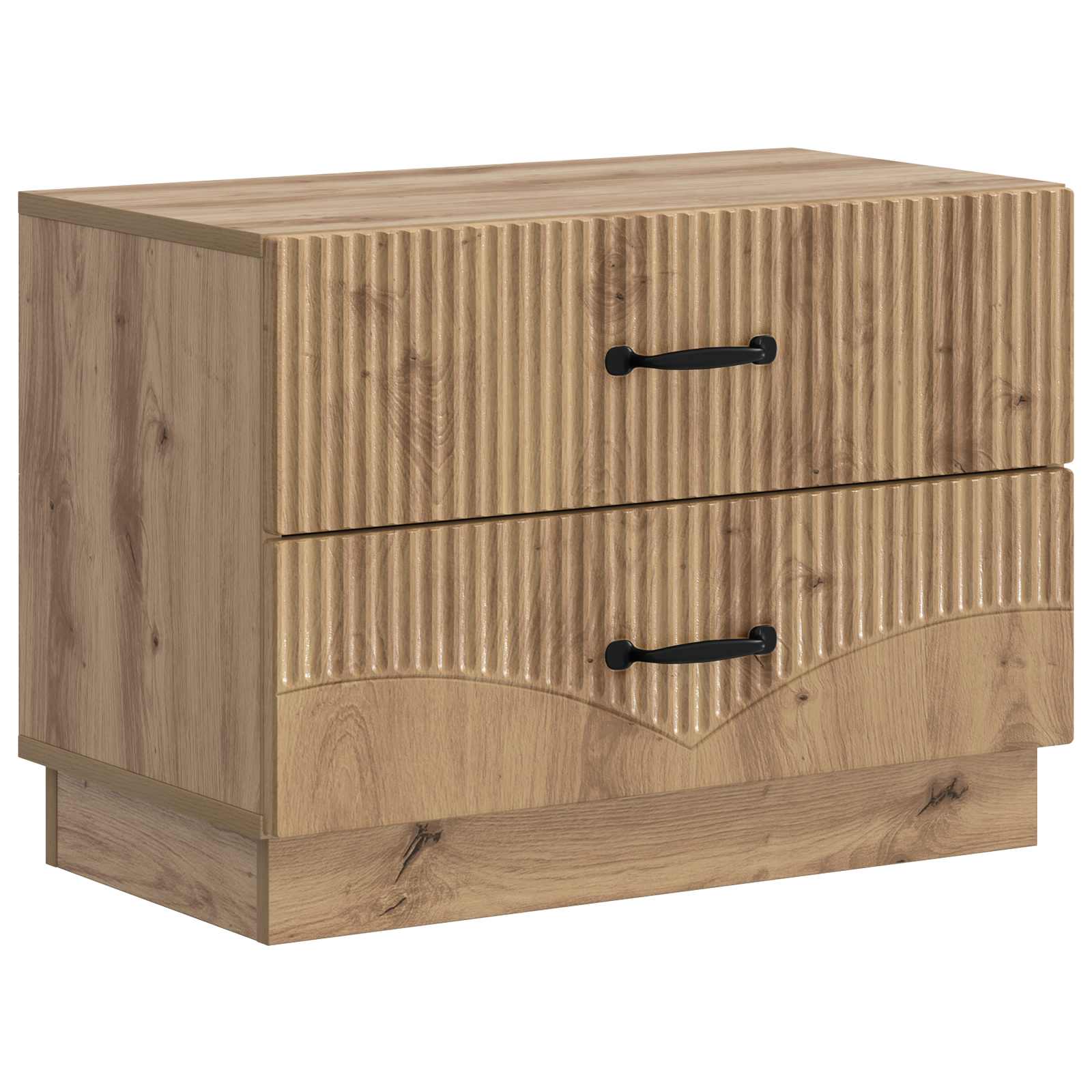 vidaXL Szafka Nocna z szufladą Dąb artisan 62 x 34,5 x 44,5 cm