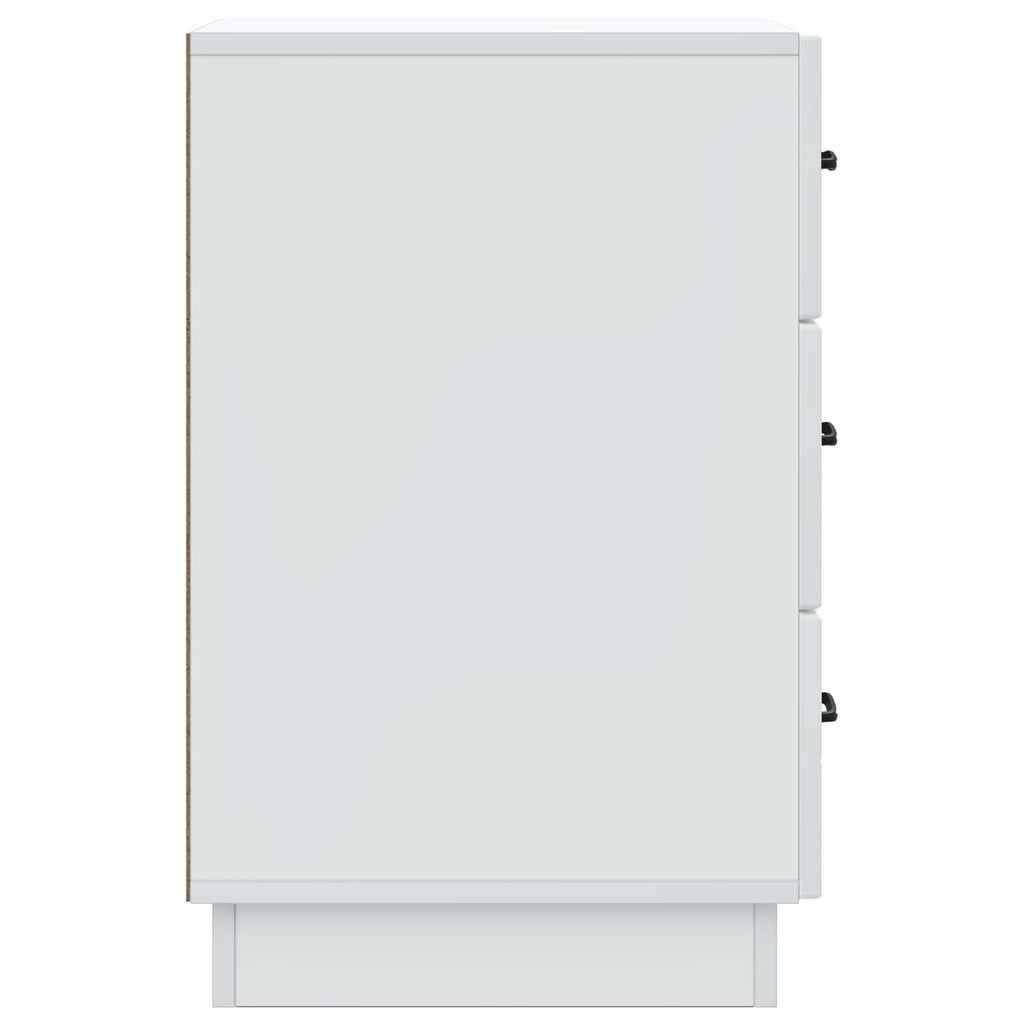 vidaXL Szafka Nocna Biały 43 x 41 x 63,5 cm Drewno inżynieryjne