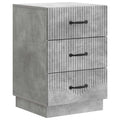 vidaXL Szafka Nocna z szufladą Betonowy szary 43 x 41 x 63,5 cm
