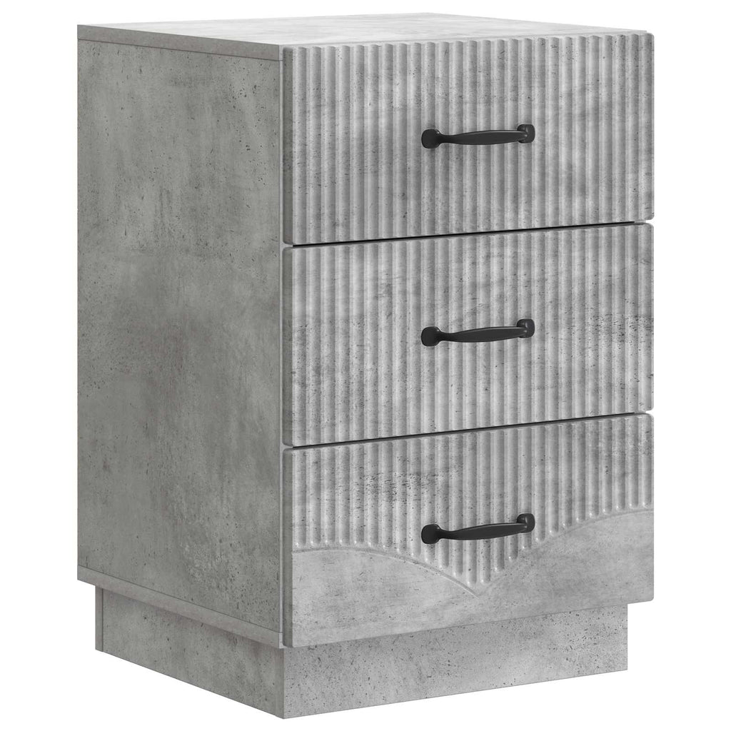 vidaXL Szafka Nocna z szufladą Betonowy szary 43 x 41 x 63,5 cm