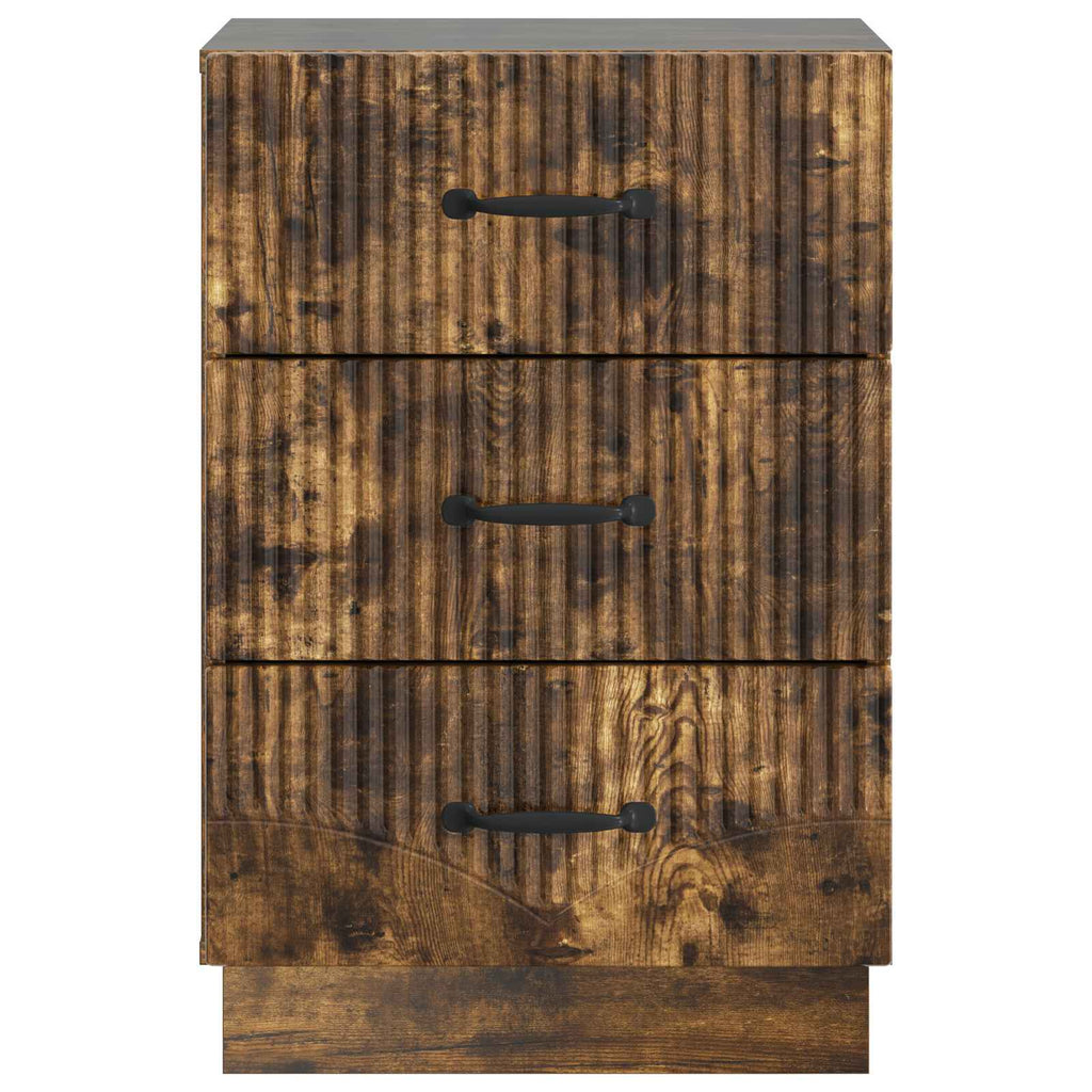 vidaXL Szafka Nocna Dąb wędzony 43 x 41 x 63,5 cm Drewno inżynieryjne