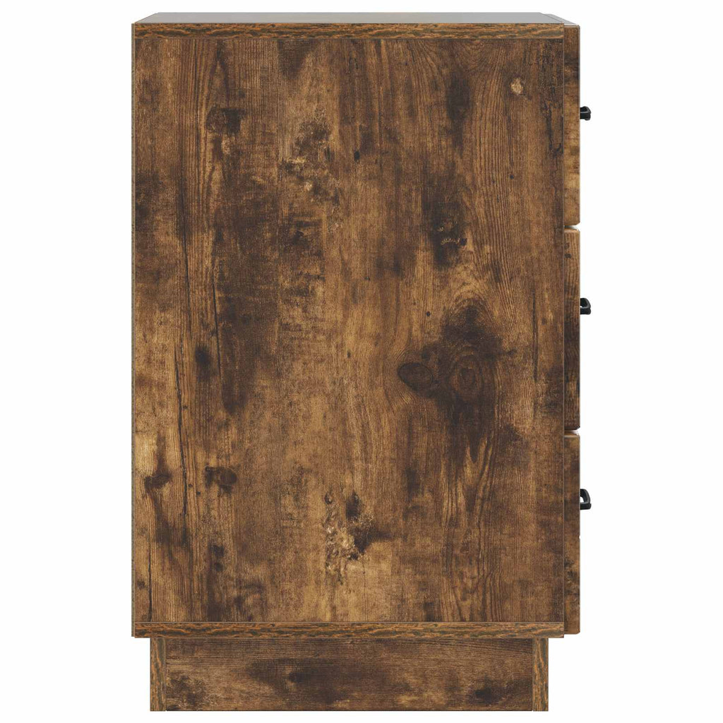 vidaXL Szafka Nocna Dąb wędzony 43 x 41 x 63,5 cm Drewno inżynieryjne