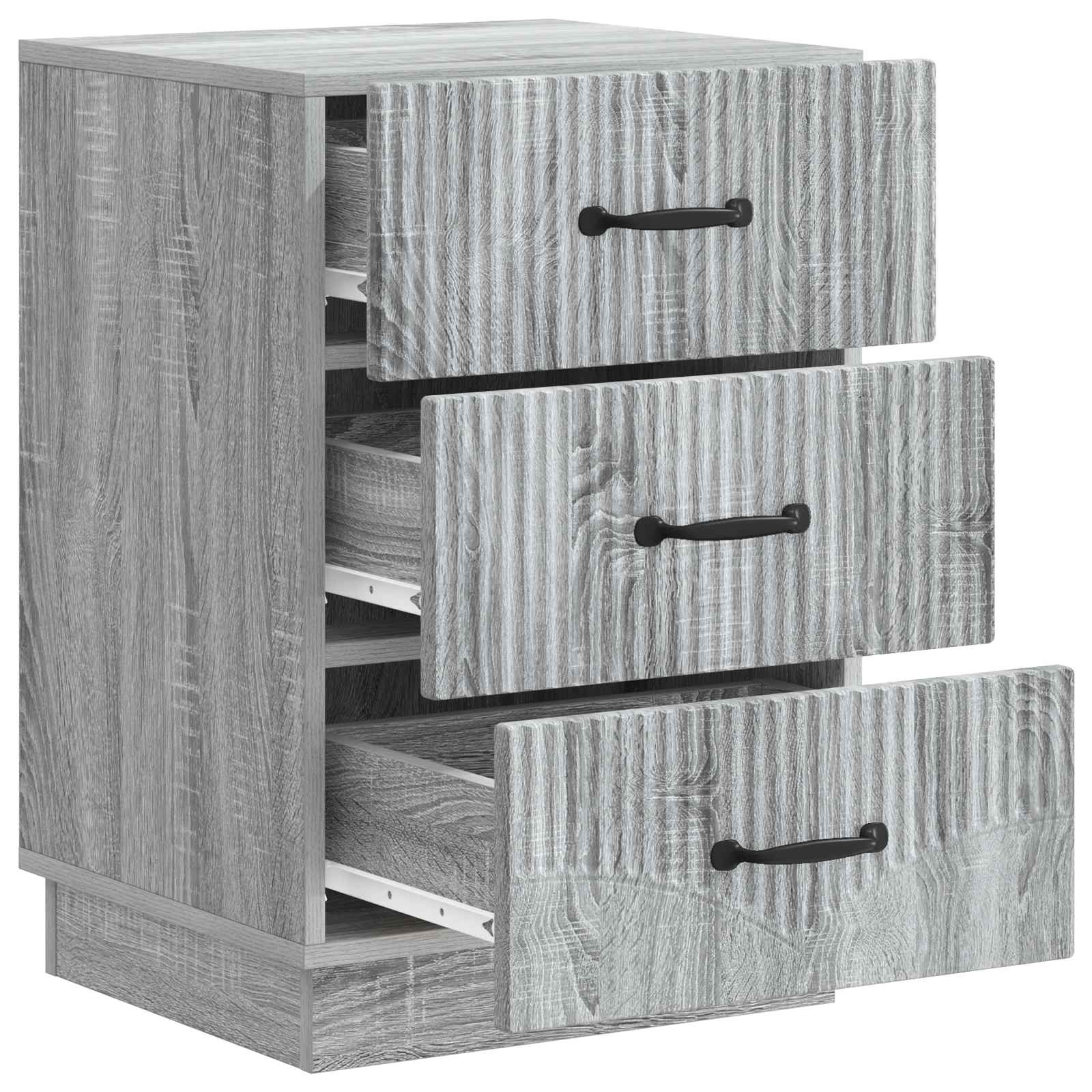 vidaXL Szafka Nocna Szary Sonoma 43 x 41 x 63,5 cm Drewno inżynieryjne
