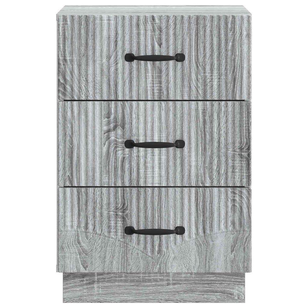 vidaXL Szafka Nocna Szary Sonoma 43 x 41 x 63,5 cm Drewno inżynieryjne