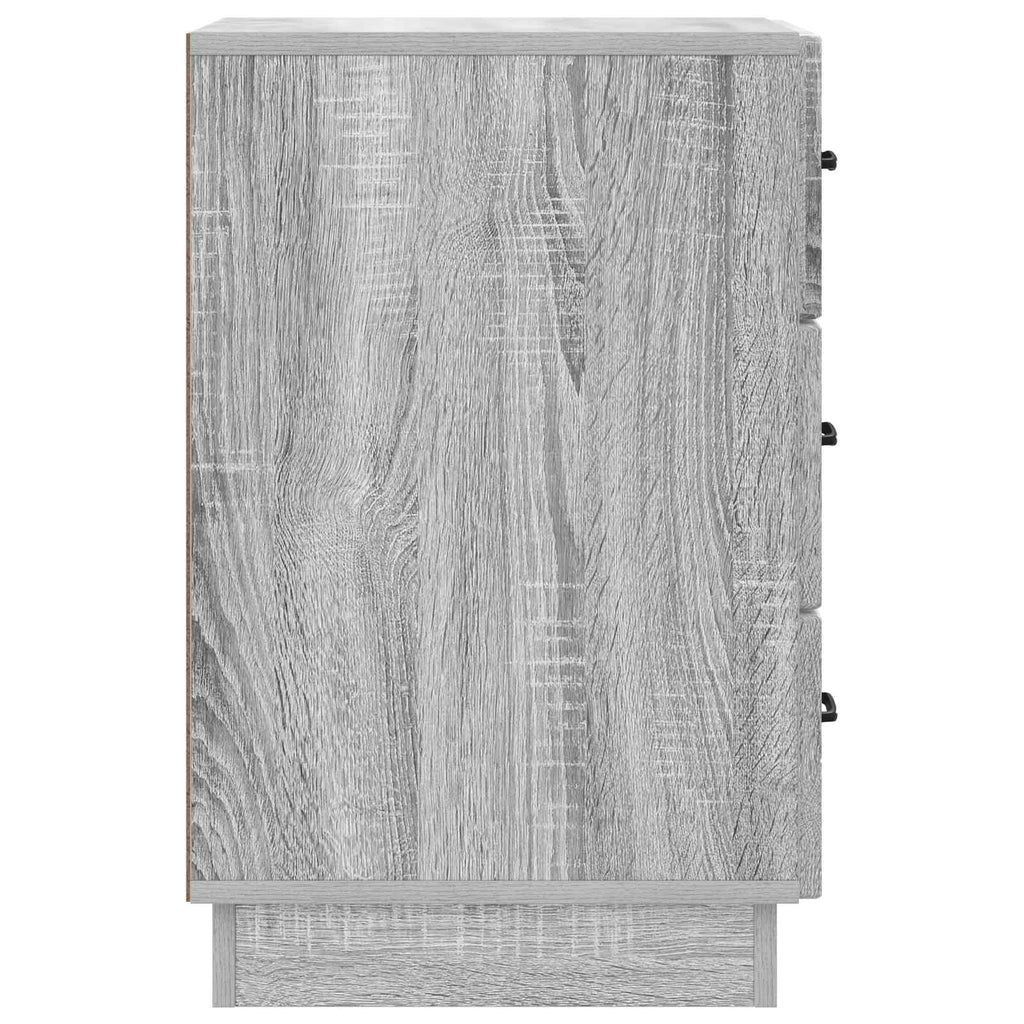 vidaXL Szafka Nocna Szary Sonoma 43 x 41 x 63,5 cm Drewno inżynieryjne