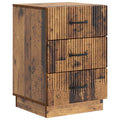 vidaXL Szafka Nocna Stare drewno 43 x 41 x 63,5 cm Drewno inżynieryjne