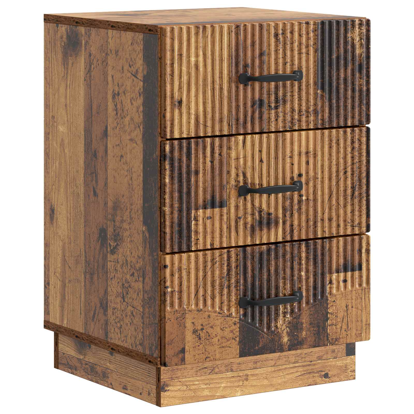 vidaXL Szafka Nocna Stare drewno 43 x 41 x 63,5 cm Drewno inżynieryjne