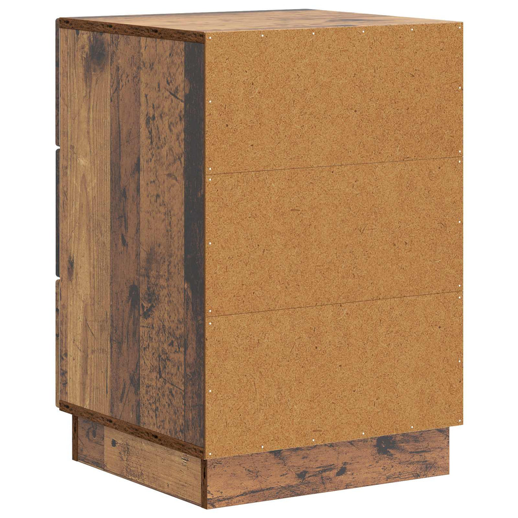 vidaXL Szafka Nocna Stare drewno 43 x 41 x 63,5 cm Drewno inżynieryjne