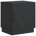 vidaXL Stolik nocny Czarny 43 x 34,5 x 47 cm Drewno inżynieryjne