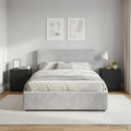 vidaXL Stolik nocny 2 szt. Czarny 43 x 34,5 x 47 cm