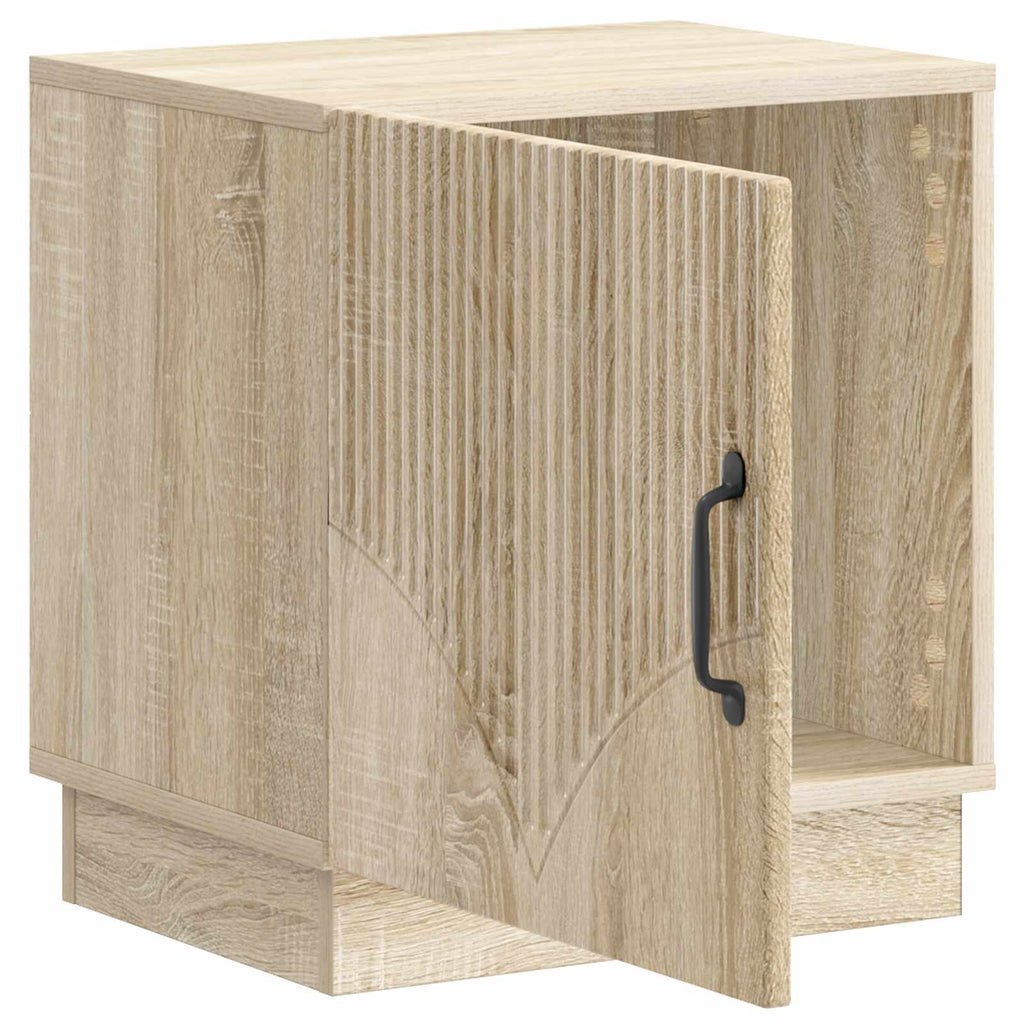 vidaXL Stolik nocny dąb Sonoma 43 x 34,5 x 47 cm Drewno inżynieryjne