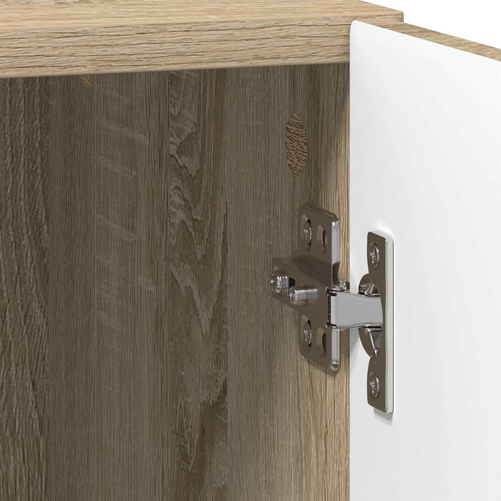 vidaXL Stolik nocny 2 pcs dąb Sonoma 43 x 34,5 x 47 cm