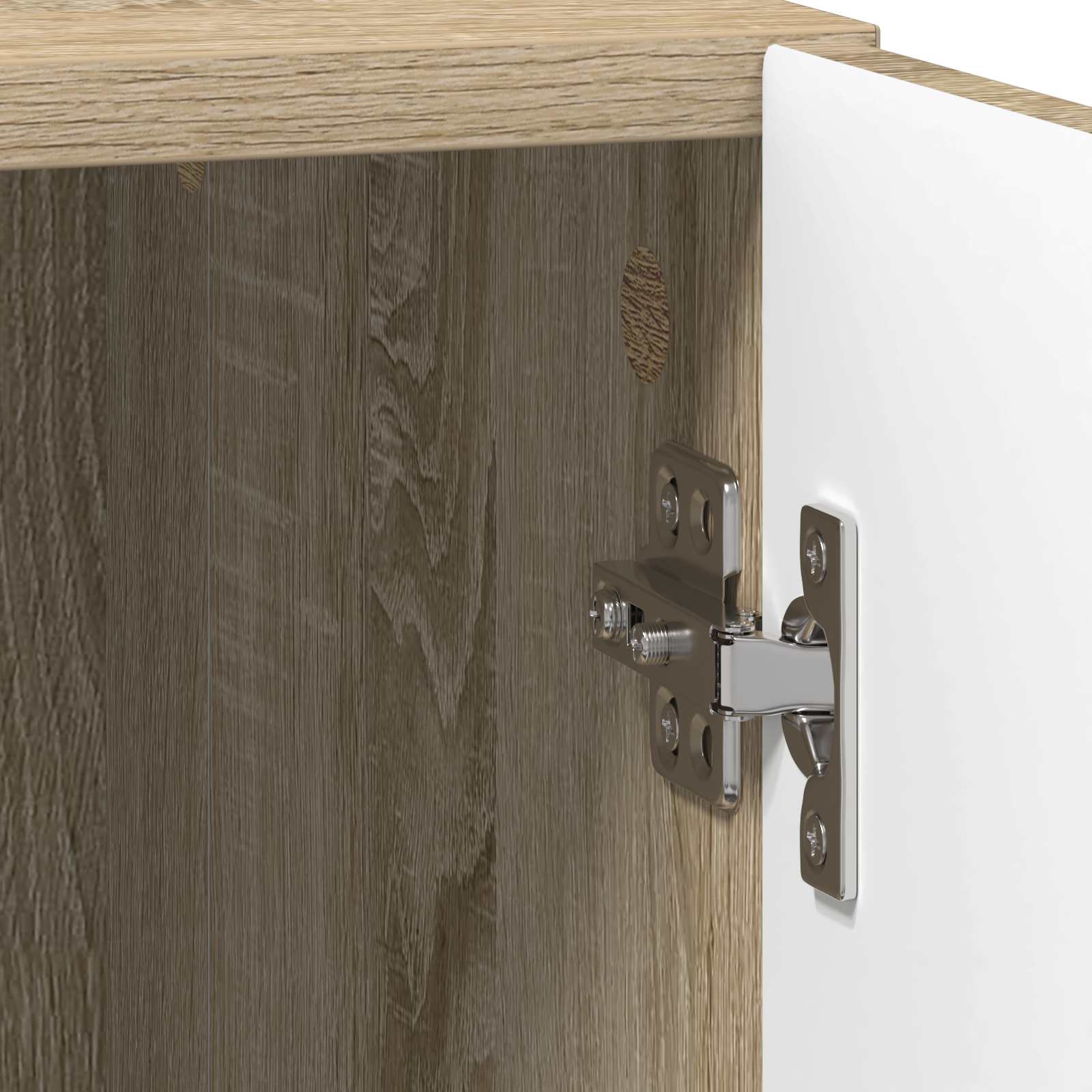 vidaXL Stolik nocny 2 pcs dąb Sonoma 43 x 34,5 x 47 cm