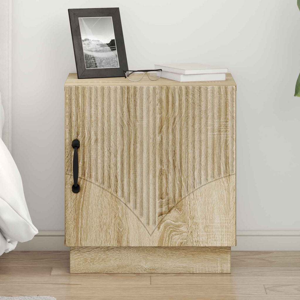 vidaXL Stolik nocny 2 pcs dąb Sonoma 43 x 34,5 x 47 cm