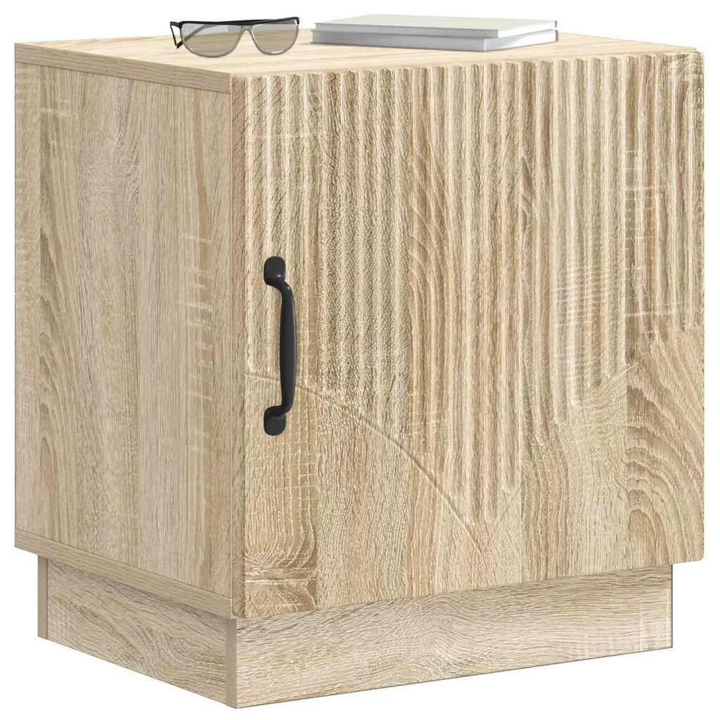 vidaXL Stolik nocny 2 pcs dąb Sonoma 43 x 34,5 x 47 cm