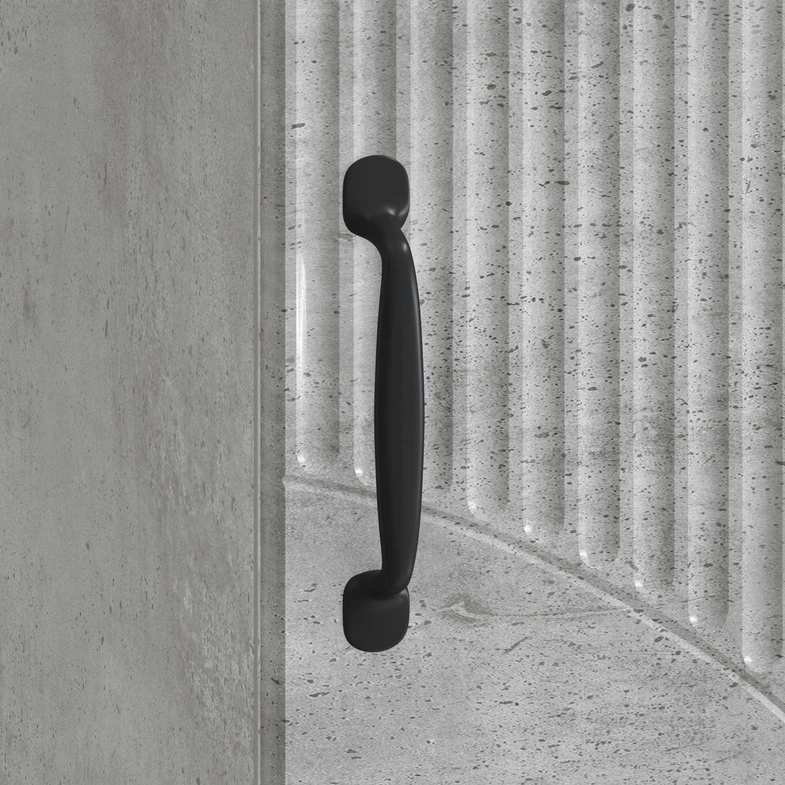 vidaXL Stolik nocny Szary beton 43 x 34,5 x 47 cm Drewno inżynieryjne