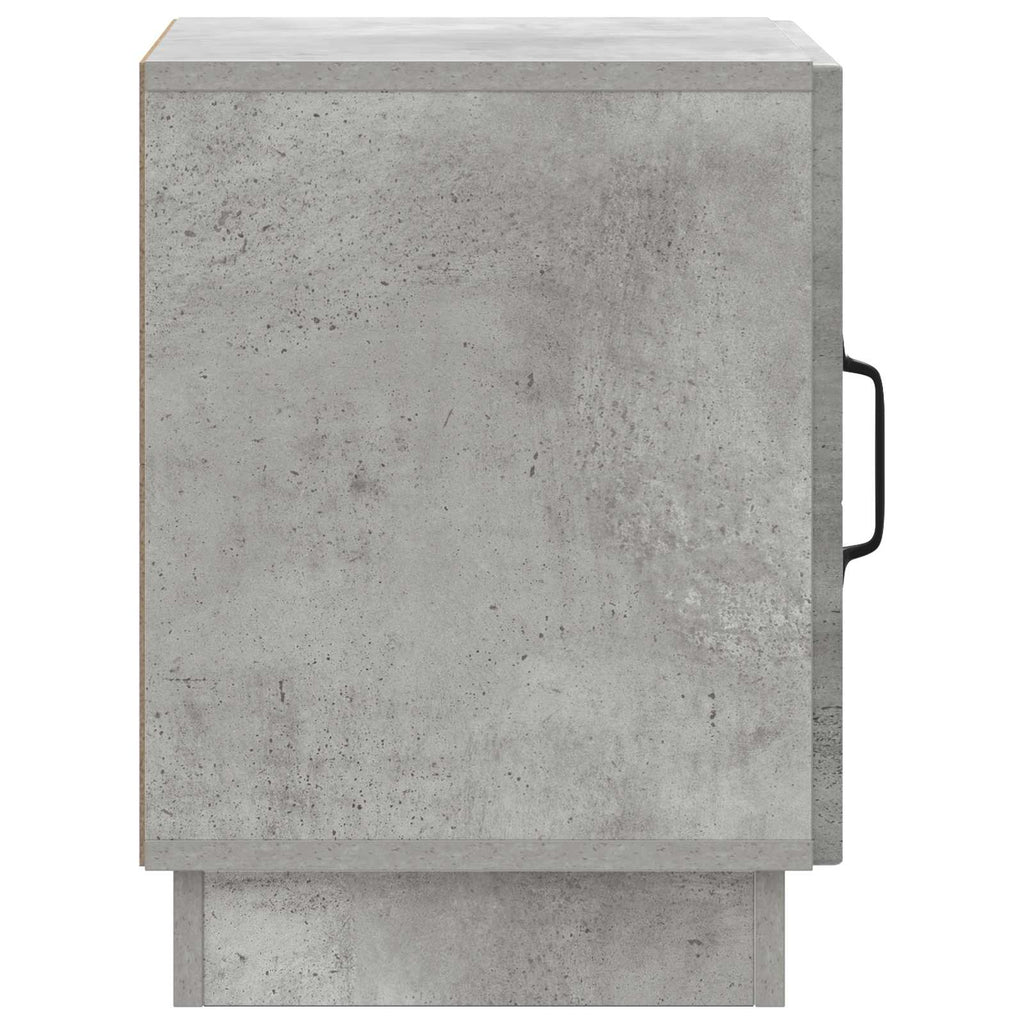 vidaXL Stolik nocny Szary beton 43 x 34,5 x 47 cm Drewno inżynieryjne