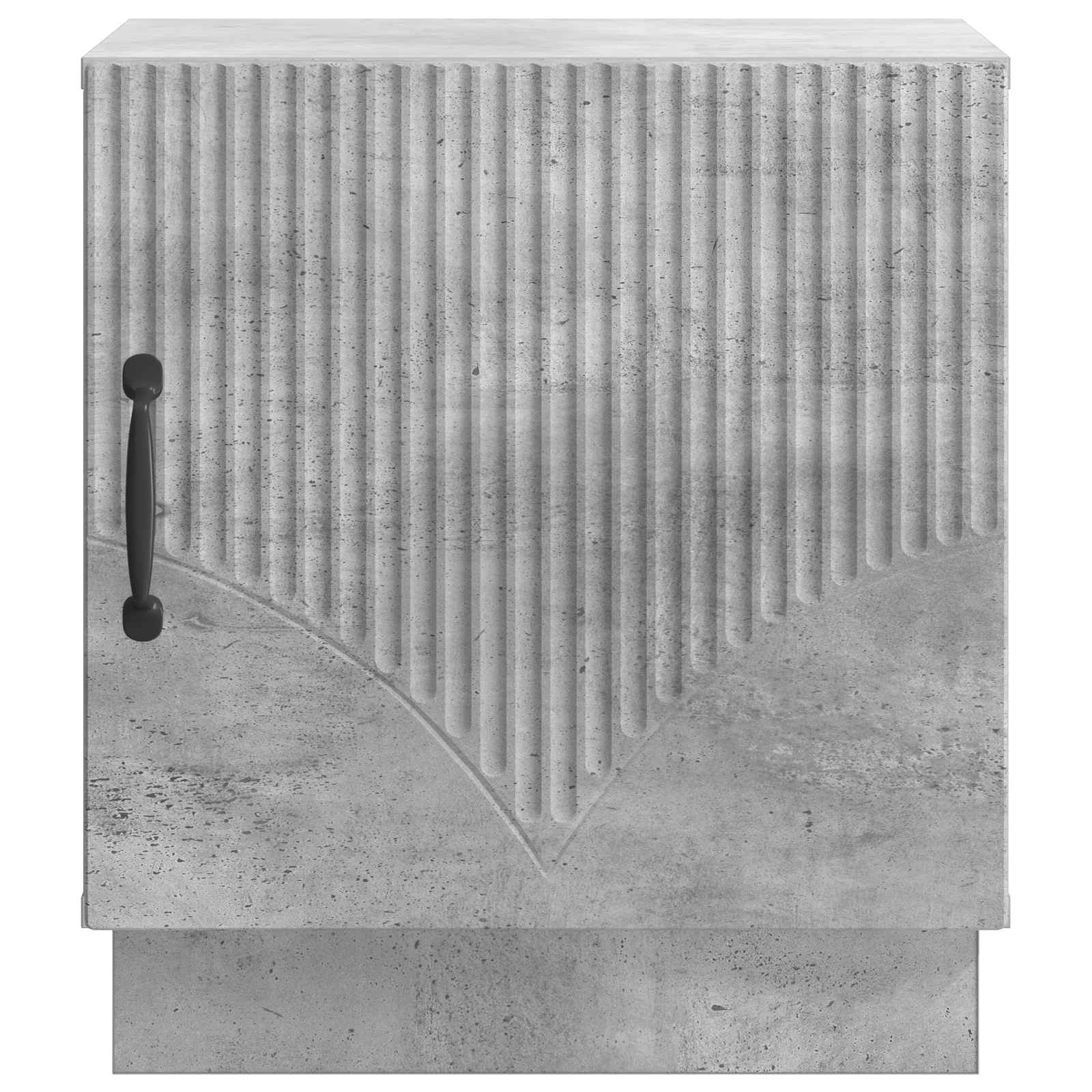 vidaXL Stolik nocny 2 pcs Szary beton 43 x 34,5 x 47 cm