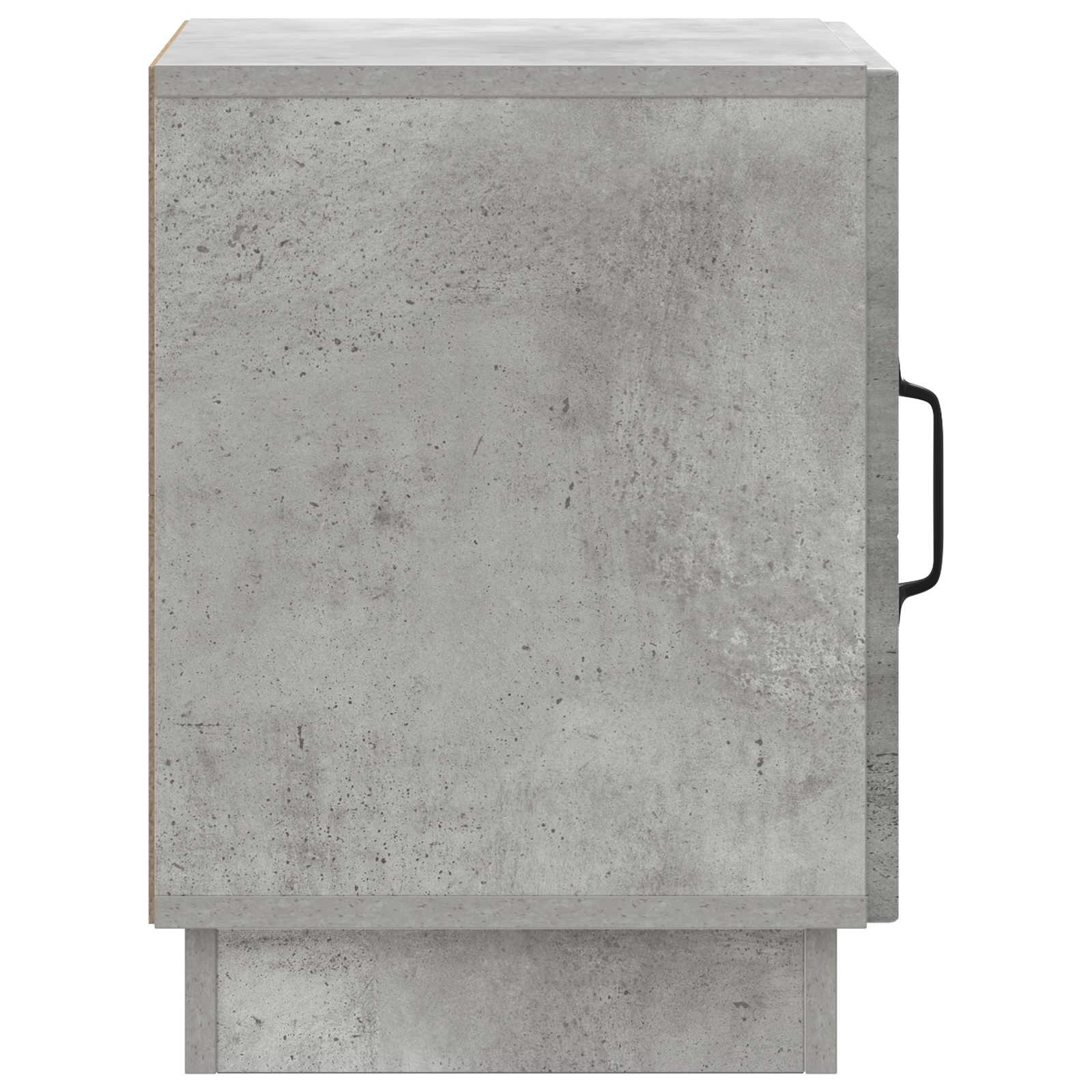 vidaXL Stolik nocny 2 pcs Szary beton 43 x 34,5 x 47 cm