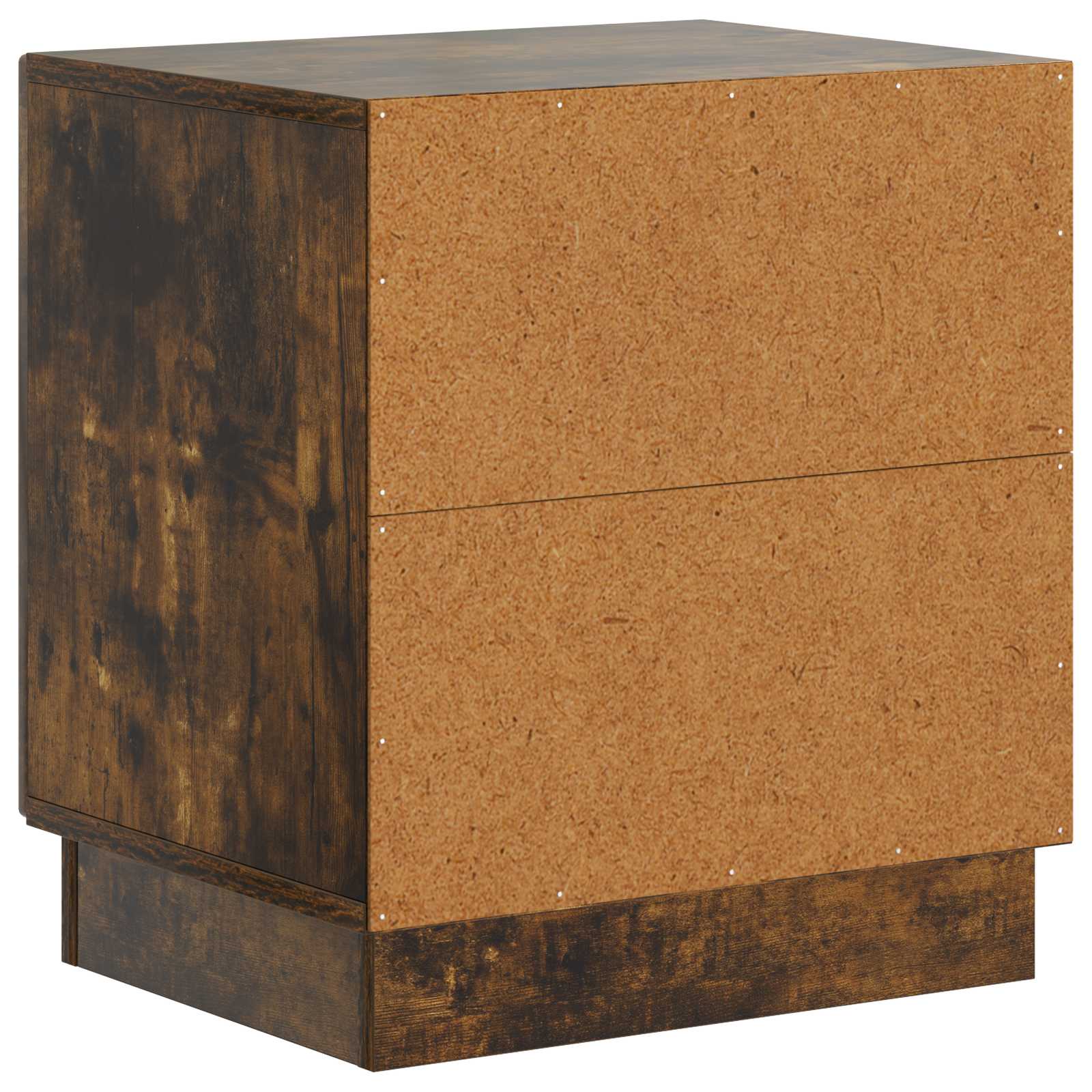 vidaXL Stolik nocny Dąb wędzony 43 x 34,5 x 47 cm Drewno inżynieryjne
