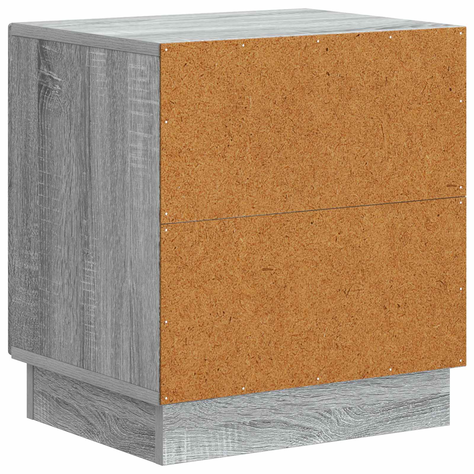 vidaXL Stolik nocny Szary Sonoma 43 x 34,5 x 47 cm Drewno inżynieryjne