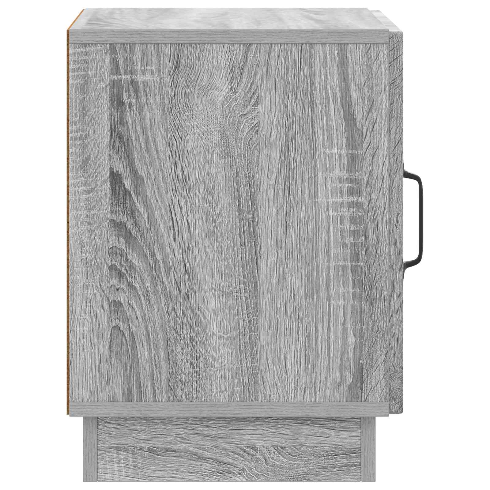 vidaXL Stolik nocny Szary Sonoma 43 x 34,5 x 47 cm Drewno inżynieryjne
